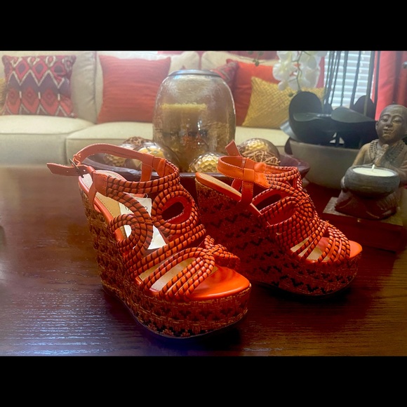 Vintage Mossimo Platform Wedges - Picture 2 of 4